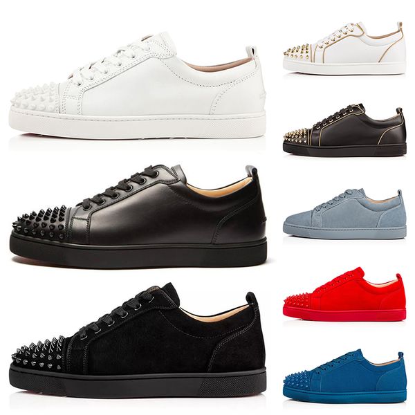 low cut red bottoms luxury spike shoes fashion platform designer womens mens casual shoes white black suede genuine leather sneakers
low cut red bottoms luxury spike shoes fashion platform designer womens mens casual shoes white black suede genuine leather sneakers