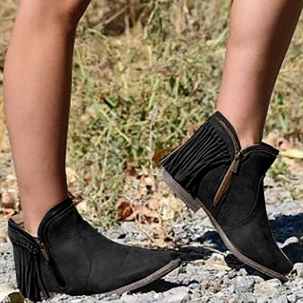 women's pu low flat heel boots with 1 cm waterproof platform suitable for outdoor, everyday, party, wedding, work, leisure femme, Black
women's pu low flat heel boots with 1 cm waterproof platform suitable for outdoor, everyday, party, wedding, work, leisure femme, Black
