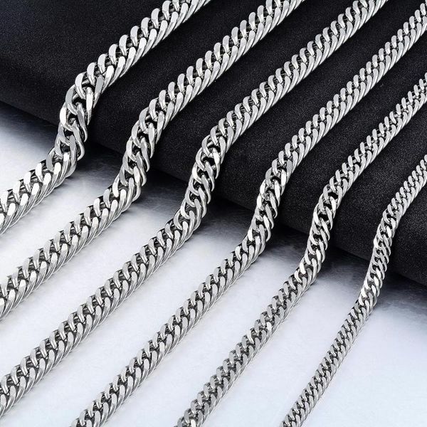 new style stainless steel men cuban chain fashion hip-hop style jewelry, Silver
new style stainless steel men cuban chain fashion hip-hop style jewelry, Silver