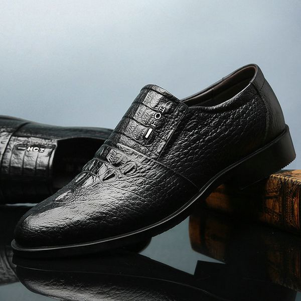 wedding shoes slip on pointed toe flat size clearance sale working office shoes mens pu leather business d12-18, Black
wedding shoes slip on pointed toe flat size clearance sale working office shoes mens pu leather business d12-18, Black