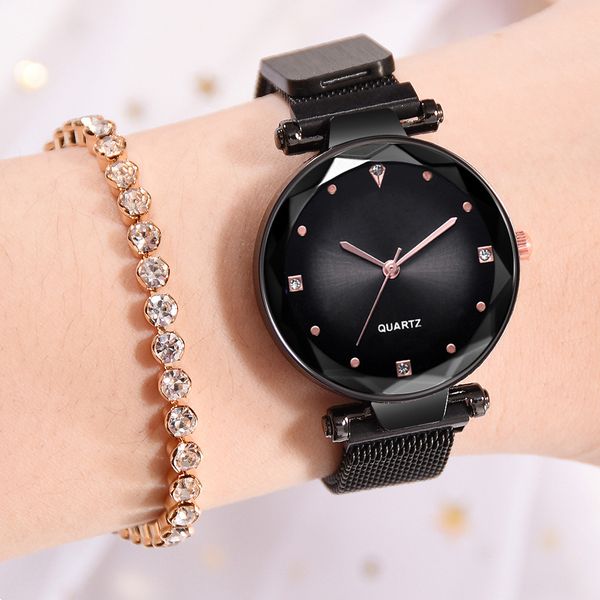 korean magnet buckle quartz watches women fashion ladies creative bracelet simple watch casual wristwatch stainless gift clock, Slivery;brown
korean magnet buckle quartz watches women fashion ladies creative bracelet simple watch casual wristwatch stainless gift clock, Slivery;brown