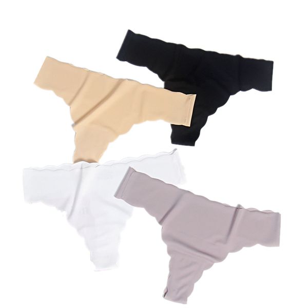 seamless g string underwear briefs ice silk women low waist underwear ladies plus size thong tangas solid panties, Black;white
seamless g string underwear briefs ice silk women low waist underwear ladies plus size thong tangas solid panties, Black;white
