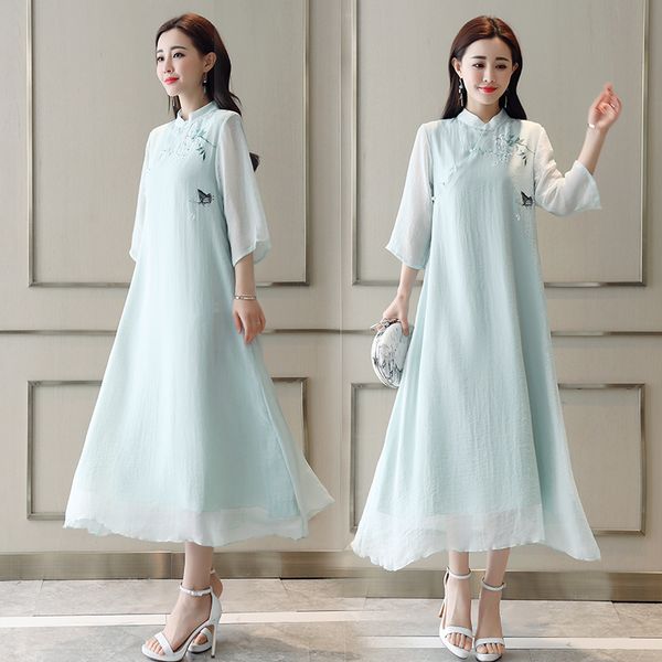 2019 chinese dress cheongsam qipao oriental styled dresses floral print modern cheongsam oriental vintage casual retro dress, Red
2019 chinese dress cheongsam qipao oriental styled dresses floral print modern cheongsam oriental vintage casual retro dress, Red