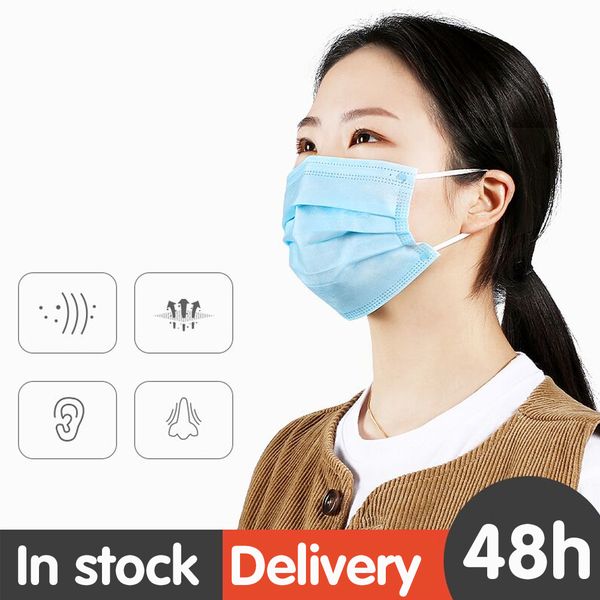 3 layer disposable protective face mouth anti bacterial influenza pm2.5 dental industrial facial dust-proof safety mask hot
3 layer disposable protective face mouth anti bacterial influenza pm2.5 dental industrial facial dust-proof safety mask hot