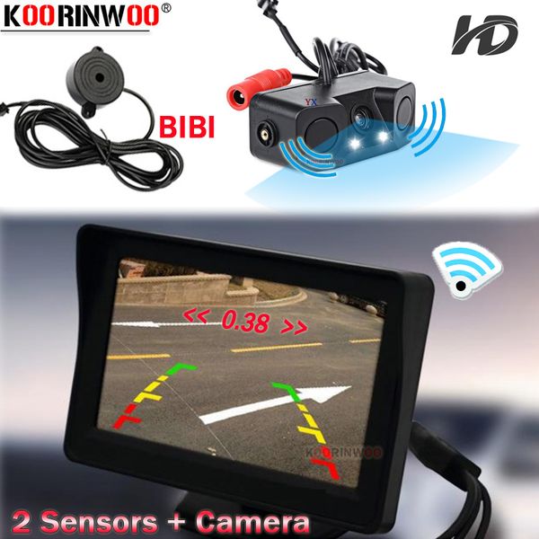 koorinwoo интеллектуальная система парковки ccd 2.4 g датчики + камера starlight с экраном зуммер parktronic камера безопасности заднего вид
koorinwoo интеллектуальная система парковки ccd 2.4 g датчики + камера starlight с экраном зуммер parktronic камера безопасности заднего вид