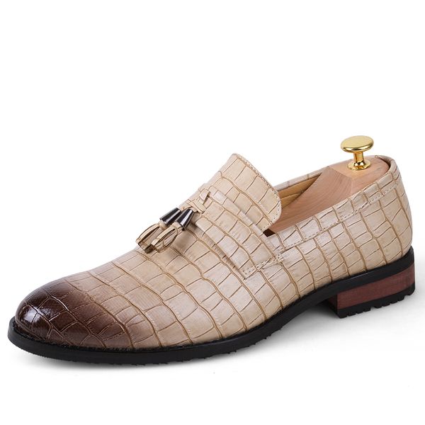 men shoes genuine leather casual shoes wedding party dress 2019 new fashion anti slippery flats, Black
men shoes genuine leather casual shoes wedding party dress 2019 new fashion anti slippery flats, Black