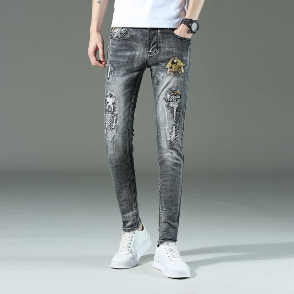 мода мужские джинсы серый цвет slim fit конические брюки хип-хоп jogger джинсы мужчины винтаж дизайн джинсовые брюки-карго, Blue
мода мужские джинсы серый цвет slim fit конические брюки хип-хоп jogger джинсы мужчины винтаж дизайн джинсовые брюки-карго, Blue