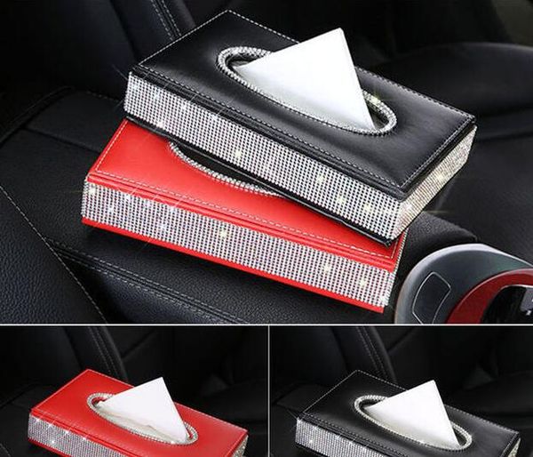 lady crystal rhinestones car tissue box pu leather with diamond towel case napkin storage boxes anti slip mats padding
lady crystal rhinestones car tissue box pu leather with diamond towel case napkin storage boxes anti slip mats padding