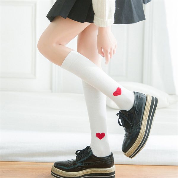 socks & hosiery japanese women's cute heart shaped cotton stockings kawaii women students girls love basic daily knee, Black;white
socks & hosiery japanese women's cute heart shaped cotton stockings kawaii women students girls love basic daily knee, Black;white