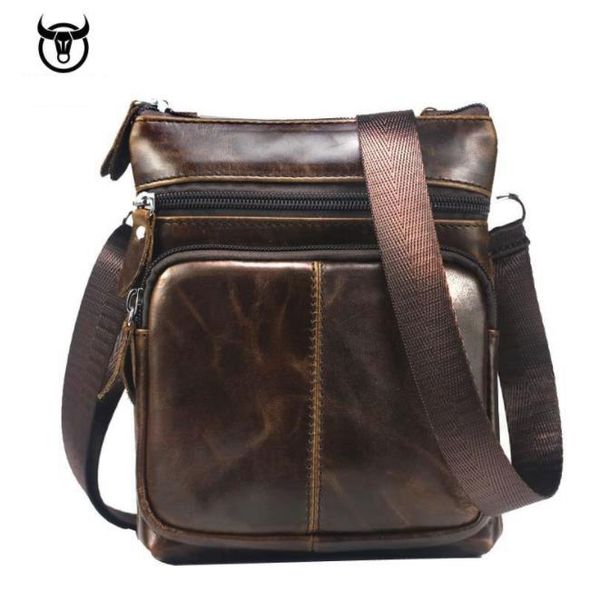 fashion trend captain cow mini men's leather shoulder messenger bag korean business casual crazy horse head layer cowhide sports bag
fashion trend captain cow mini men's leather shoulder messenger bag korean business casual crazy horse head layer cowhide sports bag