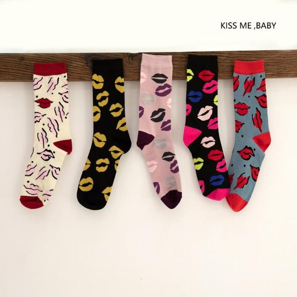socks & hosiery women cotton colored ladies tube trend lips calf autumn and winter funny 2021, Black;white
socks & hosiery women cotton colored ladies tube trend lips calf autumn and winter funny 2021, Black;white