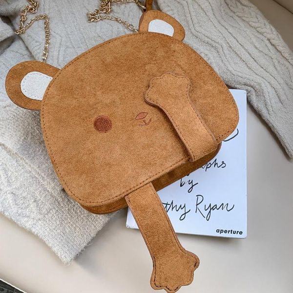 women's cute bear pure color large capacity chain shoulder bag simple style outdoor travel messenger bag small square cross-bags
women's cute bear pure color large capacity chain shoulder bag simple style outdoor travel messenger bag small square cross-bags