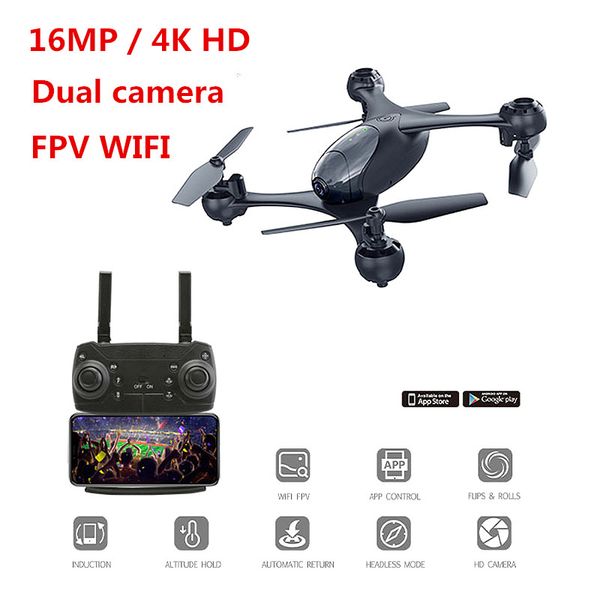 профессия drone 4k hd video двойная камера 16mp / 5.0mp rc drone потока позиционирования wifi fpv quadcopter altitude удержание автоматическ
профессия drone 4k hd video двойная камера 16mp / 5.0mp rc drone потока позиционирования wifi fpv quadcopter altitude удержание автоматическ