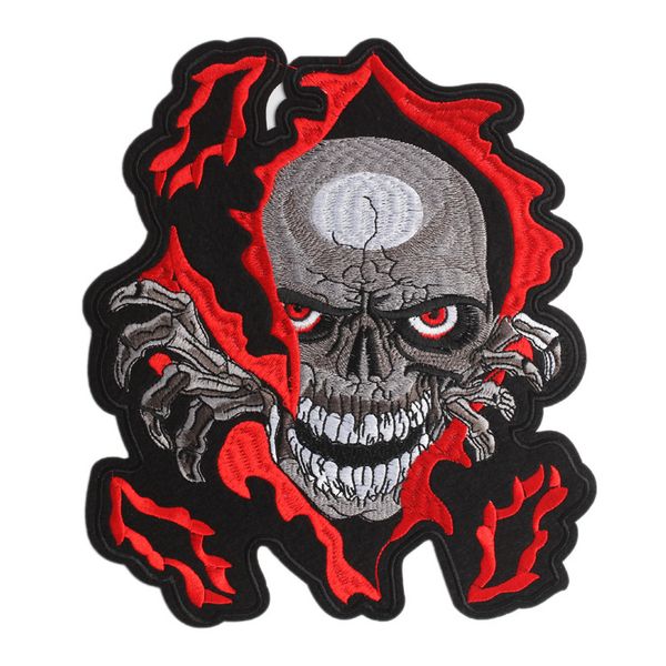 embroidery skull patches for jackets,embroidered skeleton badges appliques for jeans,patches for clothing a145, Black
embroidery skull patches for jackets,embroidered skeleton badges appliques for jeans,patches for clothing a145, Black