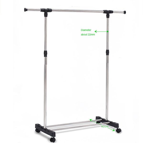 coat rack stainless steel simple assembly can be removed bedroom move clothes hanger wardrobe outdoor drying rack furniture
coat rack stainless steel simple assembly can be removed bedroom move clothes hanger wardrobe outdoor drying rack furniture