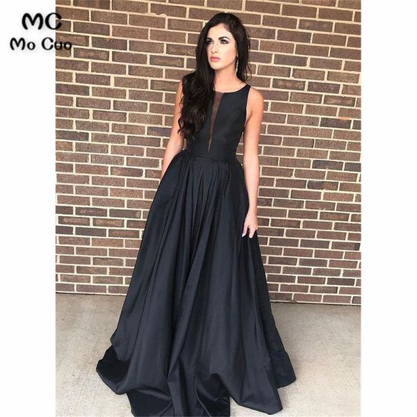 in stock black prom pageant dresses with pockets sleeveless evening gown wedding party dress prom dress for women, White;black
in stock black prom pageant dresses with pockets sleeveless evening gown wedding party dress prom dress for women, White;black