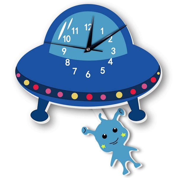 selling cartoon silent alien swing wall clock stickers for kidroom babyroom corridor bedroom decoration
selling cartoon silent alien swing wall clock stickers for kidroom babyroom corridor bedroom decoration