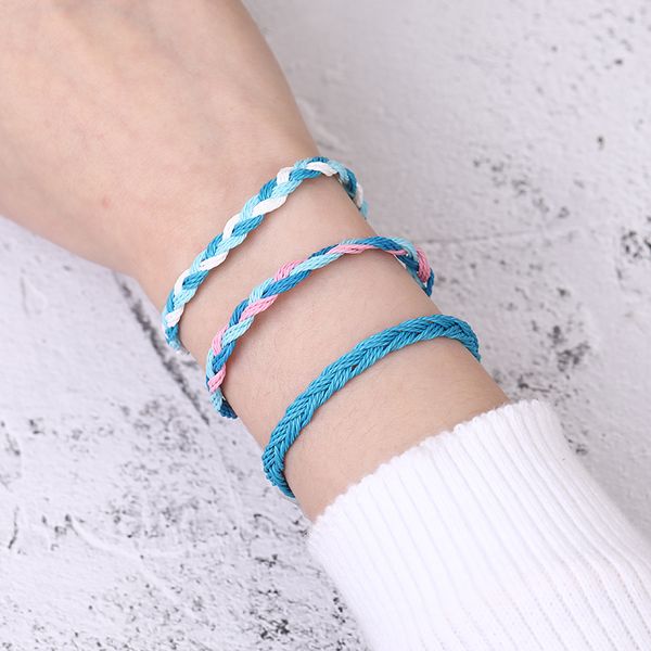 handmade woven braided rope friendship bracelet with card beach bohemian waterproof wax rope weave string bracelet for women men jewelry, Golden;silver
handmade woven braided rope friendship bracelet with card beach bohemian waterproof wax rope weave string bracelet for women men jewelry, Golden;silver