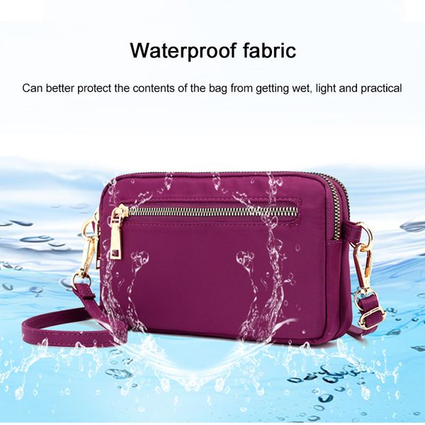 women mini mobile bag waterproof nylon lightweight wear-resistant messenger bag k-best
women mini mobile bag waterproof nylon lightweight wear-resistant messenger bag k-best