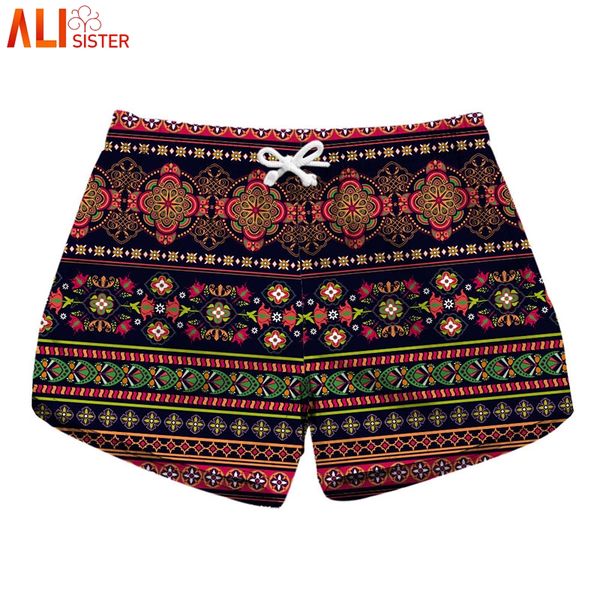 vintage print summer women shorts 3d casual beach party boho shorts feminino elastic short ants pantalones cortos mujer, White;black
vintage print summer women shorts 3d casual beach party boho shorts feminino elastic short ants pantalones cortos mujer, White;black