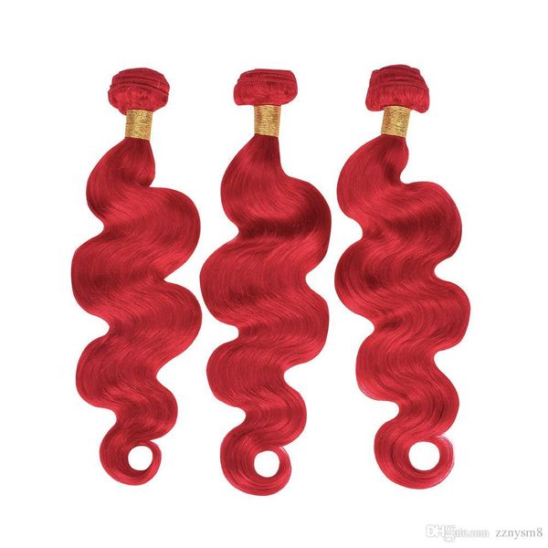 pre-colored red human bundles 1/3/4 bundles brazilian body wave non remy hair bundles human hair extensions, Black
pre-colored red human bundles 1/3/4 bundles brazilian body wave non remy hair bundles human hair extensions, Black