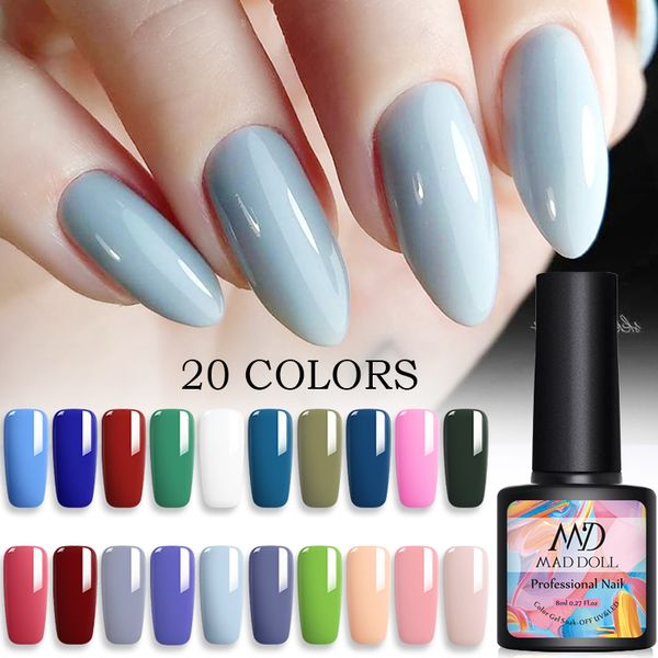 mad doll 8ml blue series colorful nail gel polish soak off nail gel polish manicure design uv art varnish, Red;pink
mad doll 8ml blue series colorful nail gel polish soak off nail gel polish manicure design uv art varnish, Red;pink