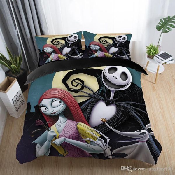 2019 3d version of christmas nightmare three-pieces set bedding luxury quilt set flower bed linen bedding outlet life sets home decoration
2019 3d version of christmas nightmare three-pieces set bedding luxury quilt set flower bed linen bedding outlet life sets home decoration