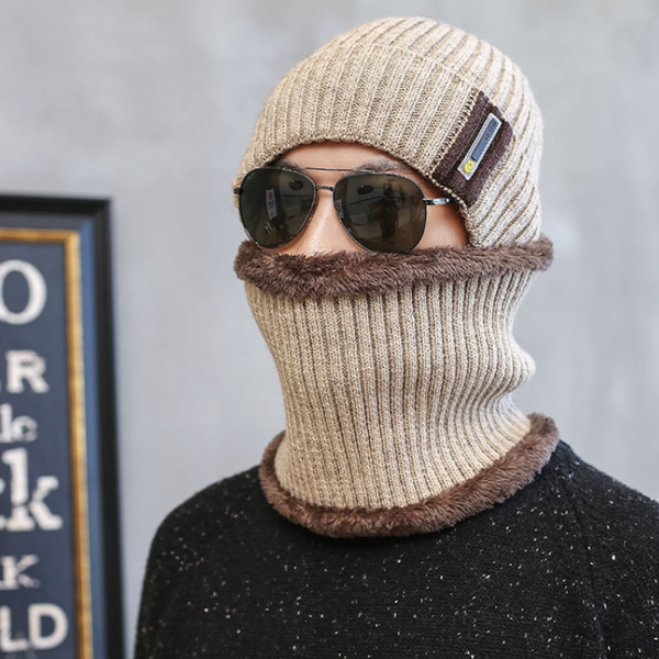 men's winter hat scarf set hat warm knit cap bonnet with velvet striped warmer knit beanies balaclava winter neck for men, Blue;gray
men's winter hat scarf set hat warm knit cap bonnet with velvet striped warmer knit beanies balaclava winter neck for men, Blue;gray