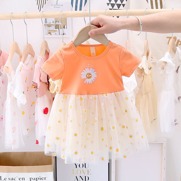 newborn baby girl summer dress princess party tulle toddler dresses party birthday tutu dress 0-2y vestidos infant clothing, Red;yellow
newborn baby girl summer dress princess party tulle toddler dresses party birthday tutu dress 0-2y vestidos infant clothing, Red;yellow