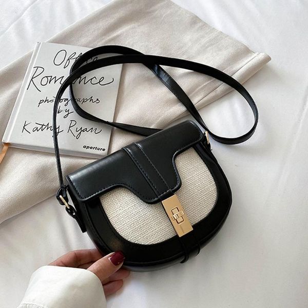 retro pattern soild color semicircle saddle bag for women 2020 summer handbag and small chain shoulder bags
retro pattern soild color semicircle saddle bag for women 2020 summer handbag and small chain shoulder bags