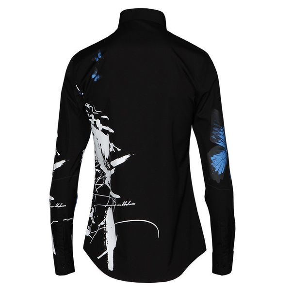 print floral mens long sleeve shirt spring summer square collar slim shirts men dress black casual shirt chemise homme big size, White;black
print floral mens long sleeve shirt spring summer square collar slim shirts men dress black casual shirt chemise homme big size, White;black