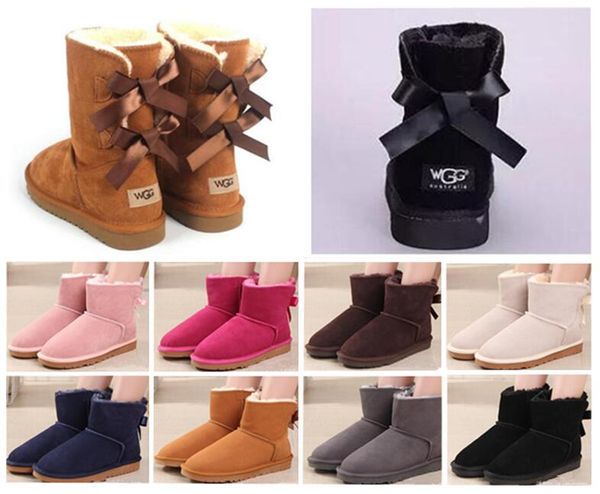 2020 fashion brand designers women ankle boots mini australia classic knee tall winter snow boots wgg bailey bow girls shoes 35-43, Black
2020 fashion brand designers women ankle boots mini australia classic knee tall winter snow boots wgg bailey bow girls shoes 35-43, Black