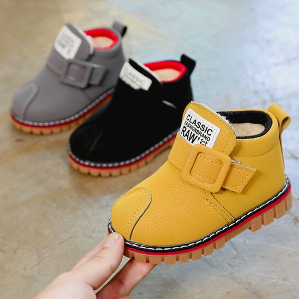 children kids boots toddler boy girls boys winter fashion classic ankle sport short bootie snow boot hook & loop rubber shoes, Black;grey
children kids boots toddler boy girls boys winter fashion classic ankle sport short bootie snow boot hook & loop rubber shoes, Black;grey