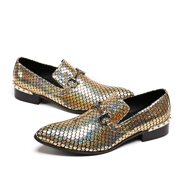 2018 haopuvsen brand new gold handmade loafers men fashion leather shinny glitter wedding dress shoes men's flats size us12 y200420, Black
2018 haopuvsen brand new gold handmade loafers men fashion leather shinny glitter wedding dress shoes men's flats size us12 y200420, Black