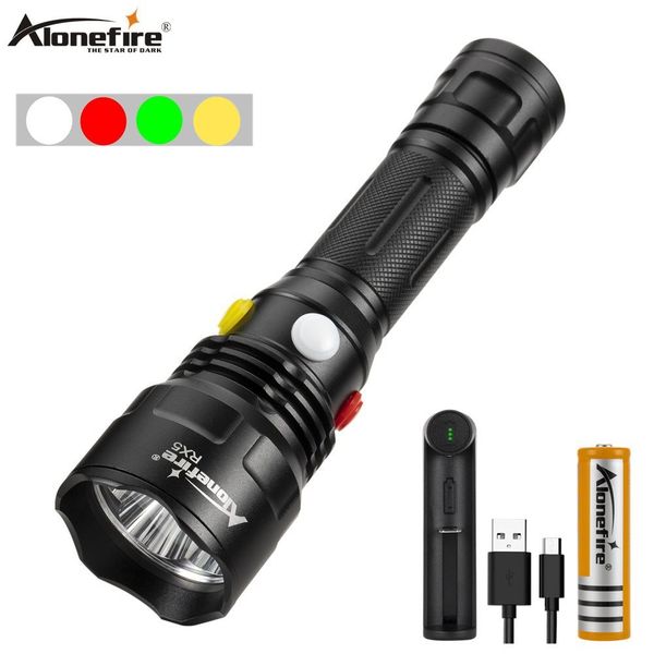 alonefire rx5 white red green yellow led flashlight waterproof magnetic tactical torch led torch light for outdoor distress sign travel hike
alonefire rx5 white red green yellow led flashlight waterproof magnetic tactical torch led torch light for outdoor distress sign travel hike