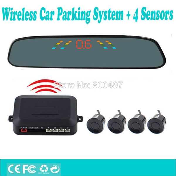 wireless car parking assistance system with 4 parking sensors rearview mirror display auto backup reverse radar system alarm kit
wireless car parking assistance system with 4 parking sensors rearview mirror display auto backup reverse radar system alarm kit