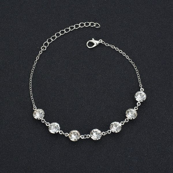 fashion wedding accessories jewelry summer cool beach style street pats metal chain flash drill anklet woman, White
fashion wedding accessories jewelry summer cool beach style street pats metal chain flash drill anklet woman, White