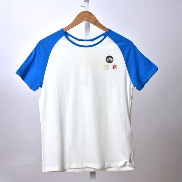 2020 spring summer short sleeve round neck white blue contrast color cotton t-shirt women fashion t-shirts w0615007
2020 spring summer short sleeve round neck white blue contrast color cotton t-shirt women fashion t-shirts w0615007