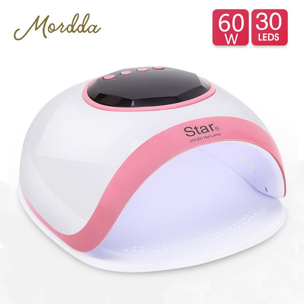 mordda 60w nail lamp for manicure uv led lamp for gel polish hybrid varnish nail dryer with lcd display ice all nails
mordda 60w nail lamp for manicure uv led lamp for gel polish hybrid varnish nail dryer with lcd display ice all nails