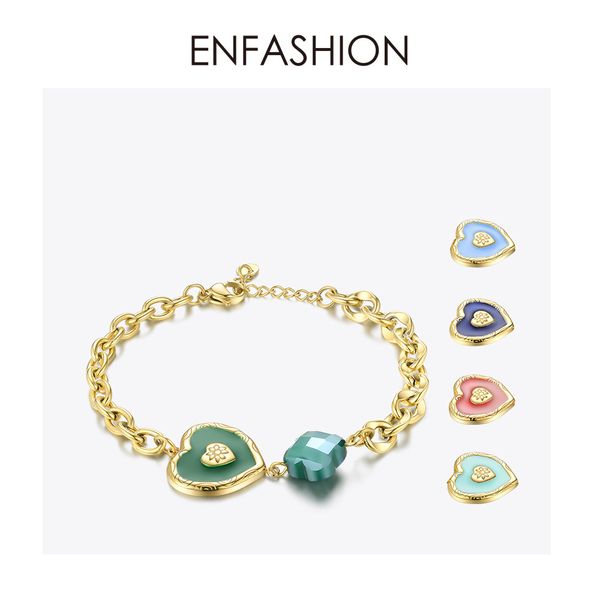 enfashion colorful heart bracelet femme gold color geometric stainless steel hollow bracelets for women fashion jewelry b192066, Golden;silver
enfashion colorful heart bracelet femme gold color geometric stainless steel hollow bracelets for women fashion jewelry b192066, Golden;silver