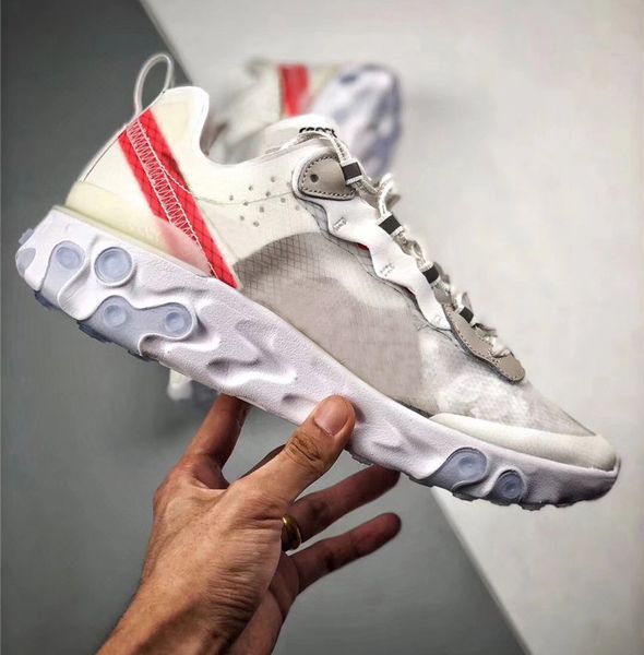 2019 Hot Undercover X React Element 87 Black White AQ1090-100,AQ1090-001 Men Women Running Shoes Authentic Sneakers Size 40-46
2019 Hot Undercover X React Element 87 Black White AQ1090-100,AQ1090-001 Men Women Running Shoes Authentic Sneakers Size 40-46