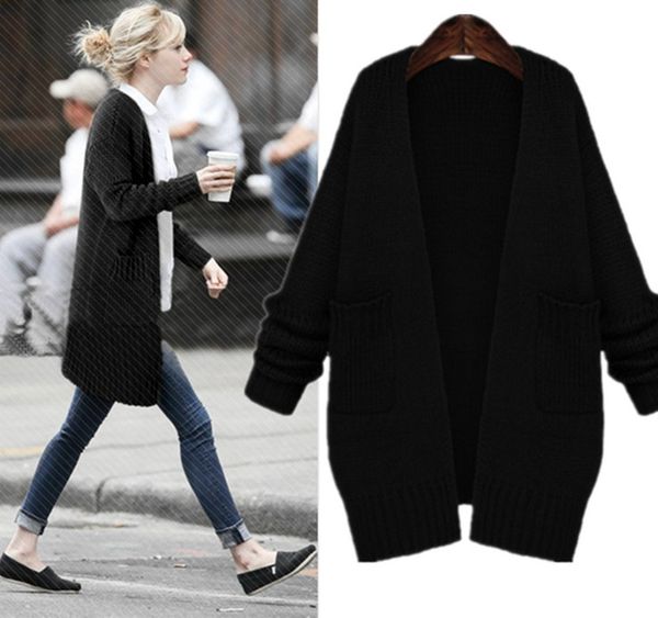 women's sweaters spring autumn thin women cardigan solid knitted sueter mujer invierno swetry damskie chandail femme, White;black
women's sweaters spring autumn thin women cardigan solid knitted sueter mujer invierno swetry damskie chandail femme, White;black