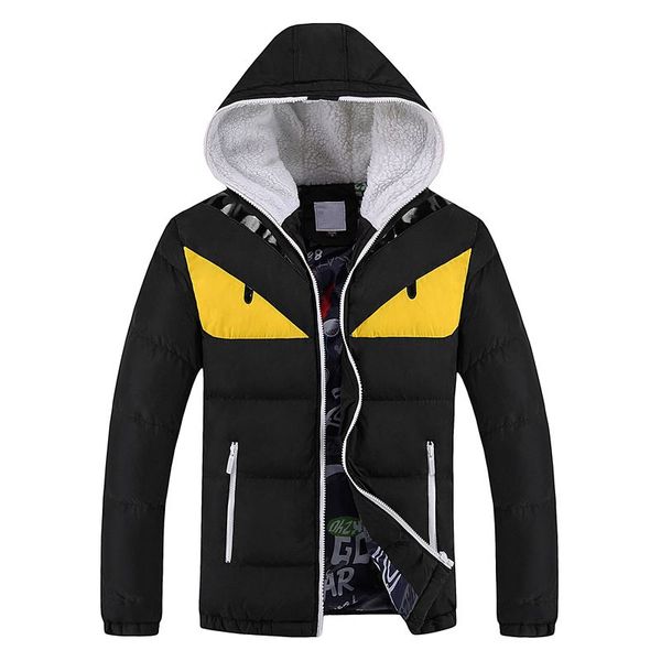 new fashion winter warm men's parkas funny hooded jacket plus size m-4xl down parka, Black
new fashion winter warm men's parkas funny hooded jacket plus size m-4xl down parka, Black