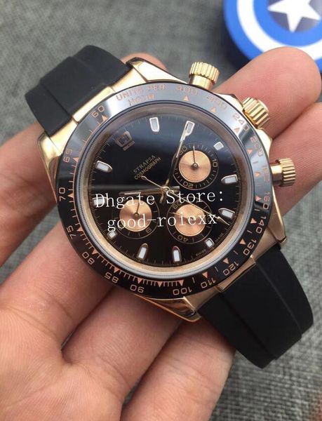 selling automatic 2813 movement panda dial watch mens rose gold cosmograph watches men 116515 oysterflex rubber strap wristwatches, Slivery;brown
selling automatic 2813 movement panda dial watch mens rose gold cosmograph watches men 116515 oysterflex rubber strap wristwatches, Slivery;brown