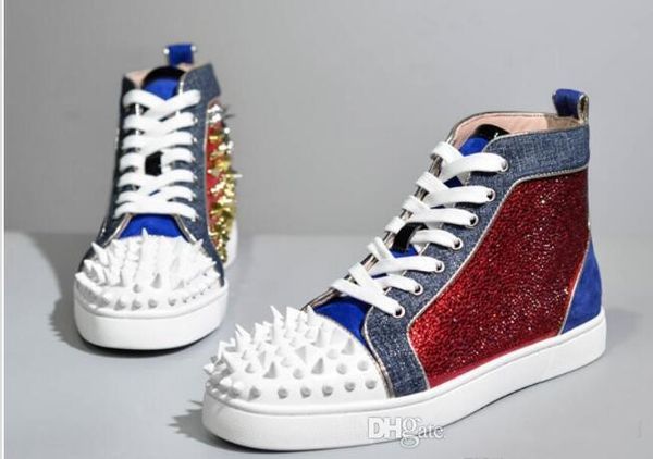 wine-red spiked velvet trainers red bottom suede mens shoes low cut crystal studded trainers luxe-brand red sole flats wholesale ship, Black
wine-red spiked velvet trainers red bottom suede mens shoes low cut crystal studded trainers luxe-brand red sole flats wholesale ship, Black