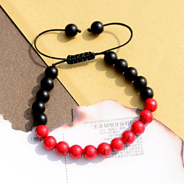oiquei braided bracelet men women handmade classic 8mm red black natural matte stone bracelets&bangles jewelry accessories gifts
oiquei braided bracelet men women handmade classic 8mm red black natural matte stone bracelets&bangles jewelry accessories gifts