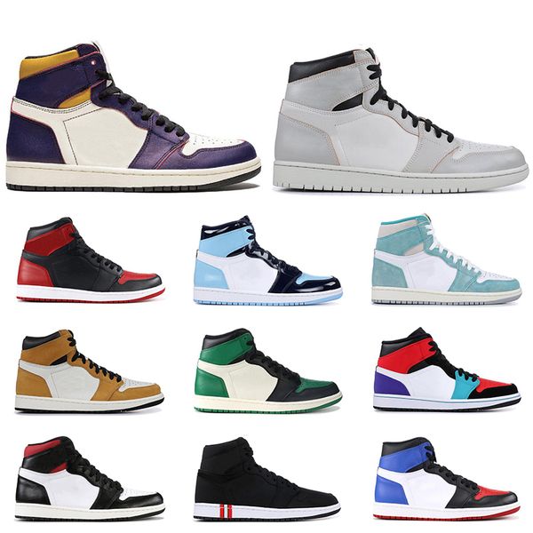 New 1s men women basketball shoes high mid top Court Purple GYM RED TURBO GREEN PHANTOM 1 mens sports sneakers size 5.5-12
New 1s men women basketball shoes high mid top Court Purple GYM RED TURBO GREEN PHANTOM 1 mens sports sneakers size 5.5-12