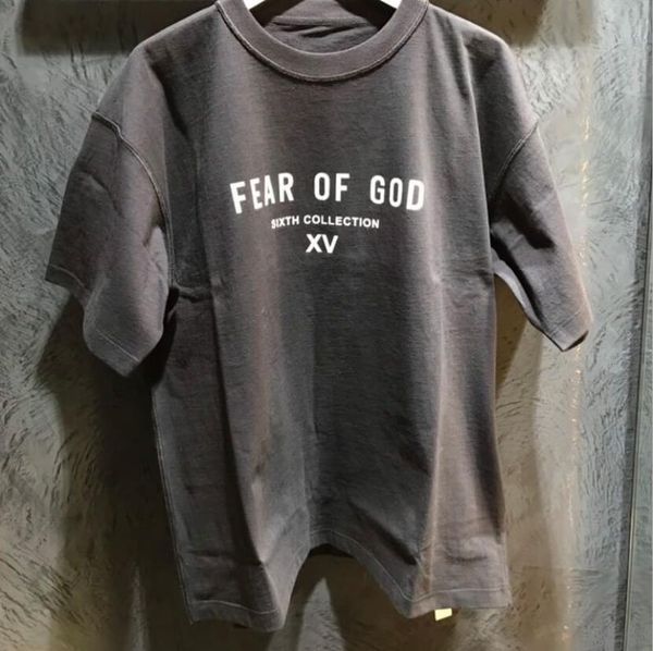 fog t-shirt men women fear of god fog sixth collection xv tee short sleeve summer fashion, White;black
fog t-shirt men women fear of god fog sixth collection xv tee short sleeve summer fashion, White;black
