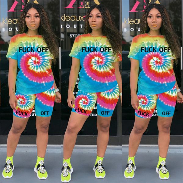 brand letters print women summer shorts set designer sportswear tie dye t shirt shorts tracksuit two piece outfits sports suit 3color d6503, White
brand letters print women summer shorts set designer sportswear tie dye t shirt shorts tracksuit two piece outfits sports suit 3color d6503, White