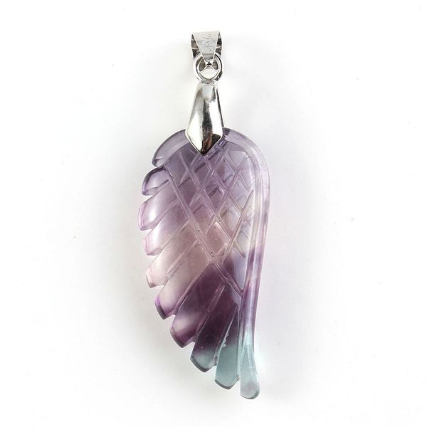 10 pcs angel wing fluorite stone pendant classic style amethyst crystal silver plated for anniversary gift jewelr
10 pcs angel wing fluorite stone pendant classic style amethyst crystal silver plated for anniversary gift jewelr
